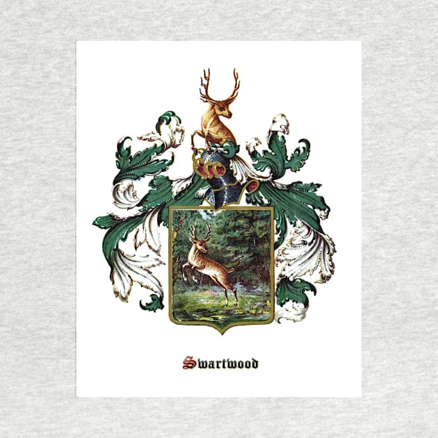 Swartwood Family Coat of Arms and Crest by Swartwout